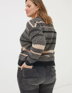 FatFace Zoe Boxy Fairisle Jumper|Women View All